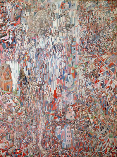 Fórmula del Proletariado de Petrogrado, 1920-21 de Pawel Nikolajewitsch Filonow
